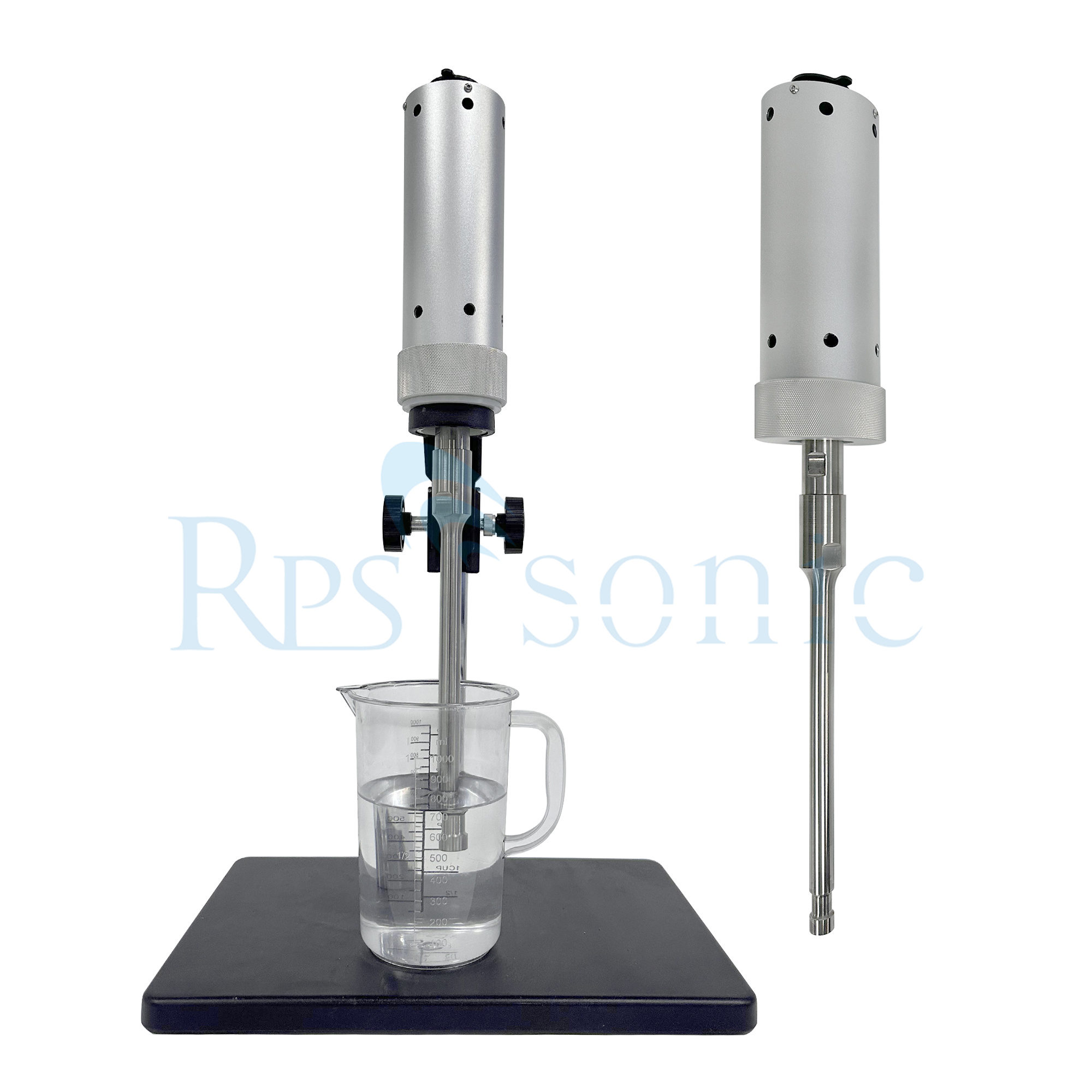 What is the principle of ultrasonic emulsification equipment?