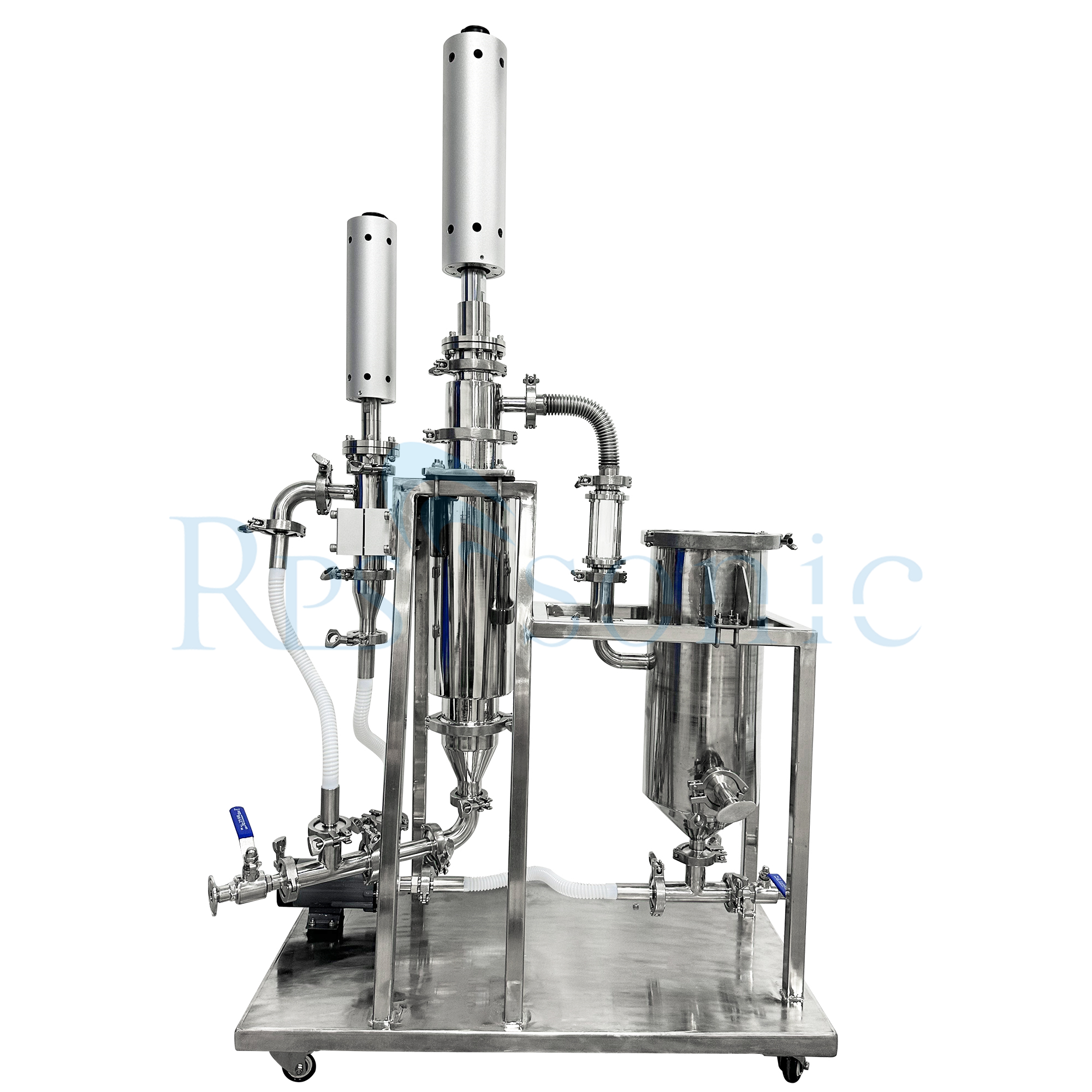 Flow cell ultrasonic homogenizer for oil and water emulsification supplier Flow cell ultrasonic homogenizer for oil and water emulsification supplier