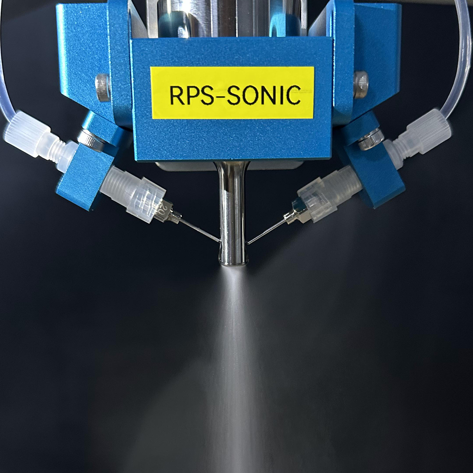 120kHz desktop ultrasonic spray coating machine dual pumps for liquid supply 120kHz desktop ultrasonic spray coating machine dual pumps for liquid supply