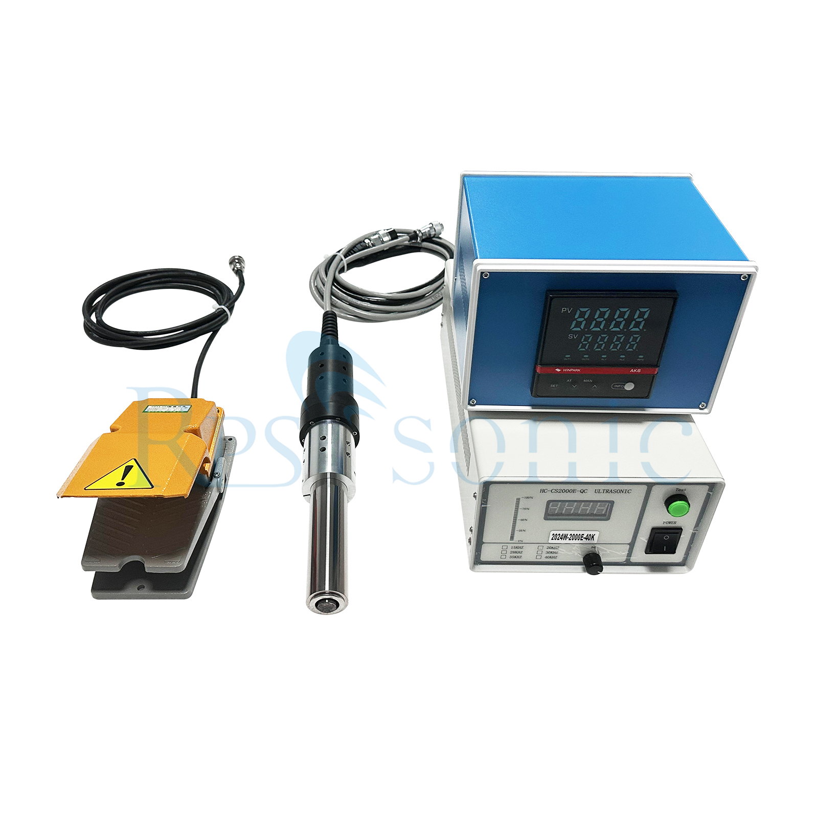 40Khz handheld ultrasonic soldering iron equipment for soldering aluminum