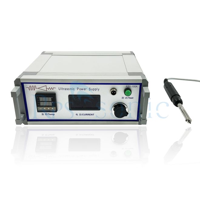 What materials are suitable for ultrasonic soldering irons?