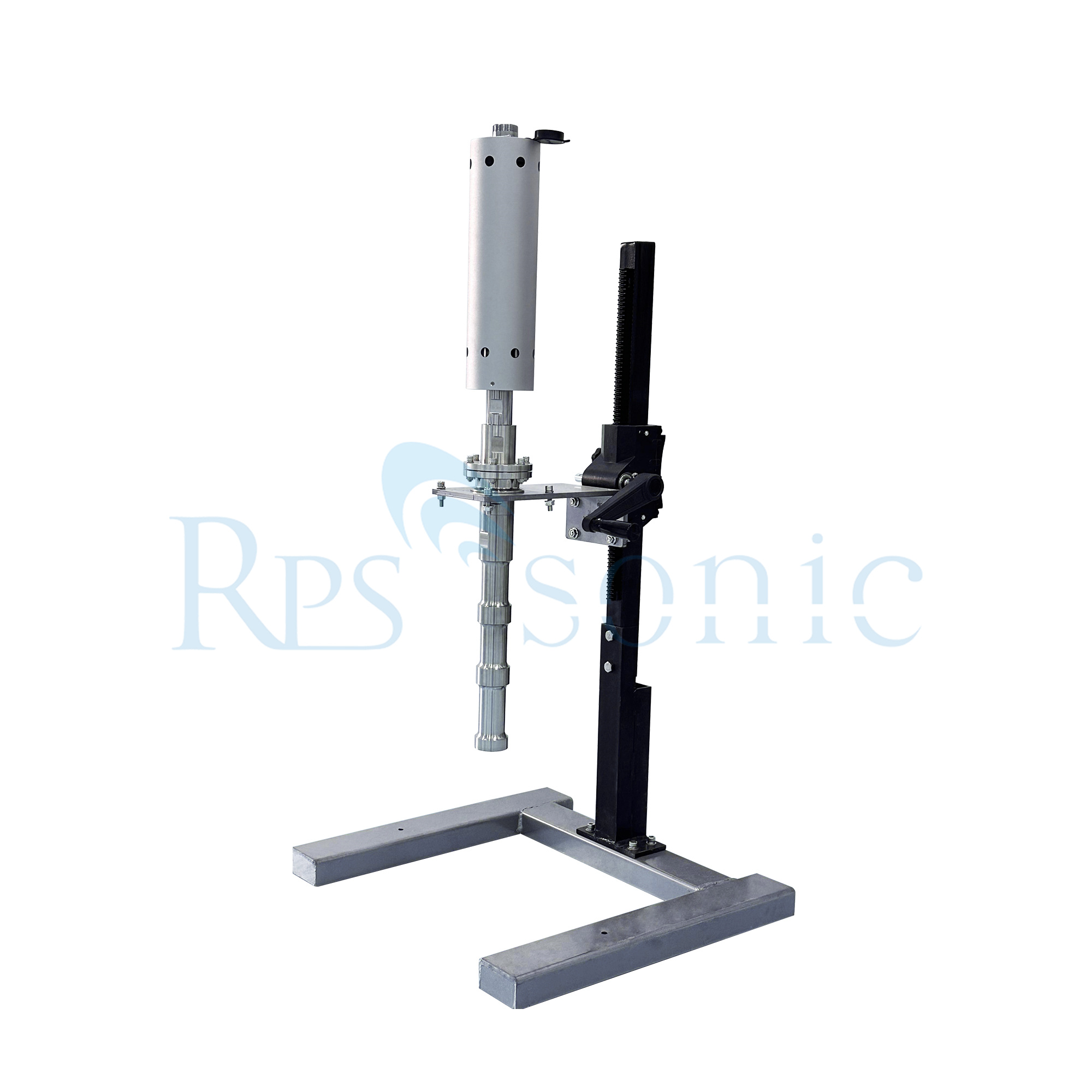 3kw ultrasonic water oil mixing machine with industrial holder for emulsification