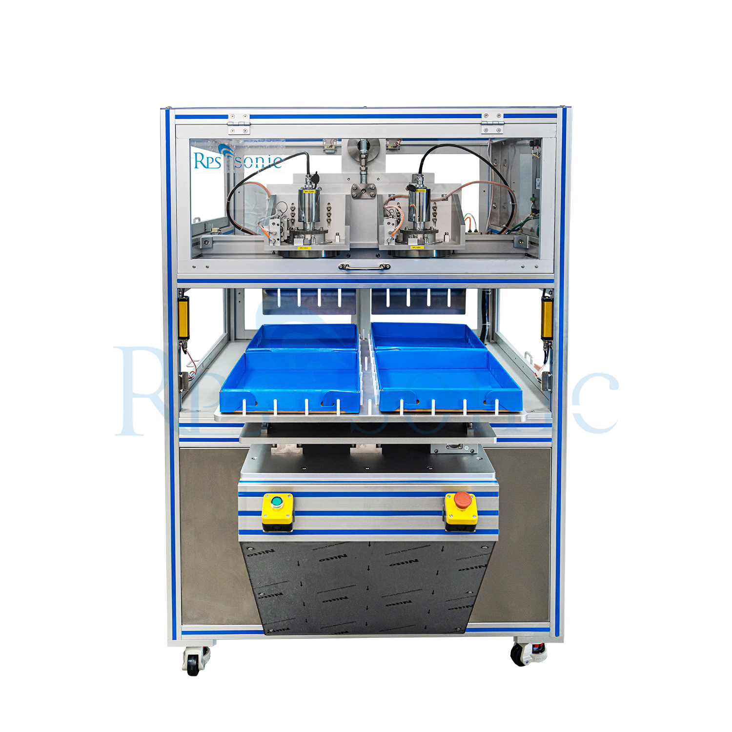 20kHz high power ultrasonic food cutting machine automatic type for cake cutting 20kHz high power ultrasonic food cutting machine automatic type for cake cutting