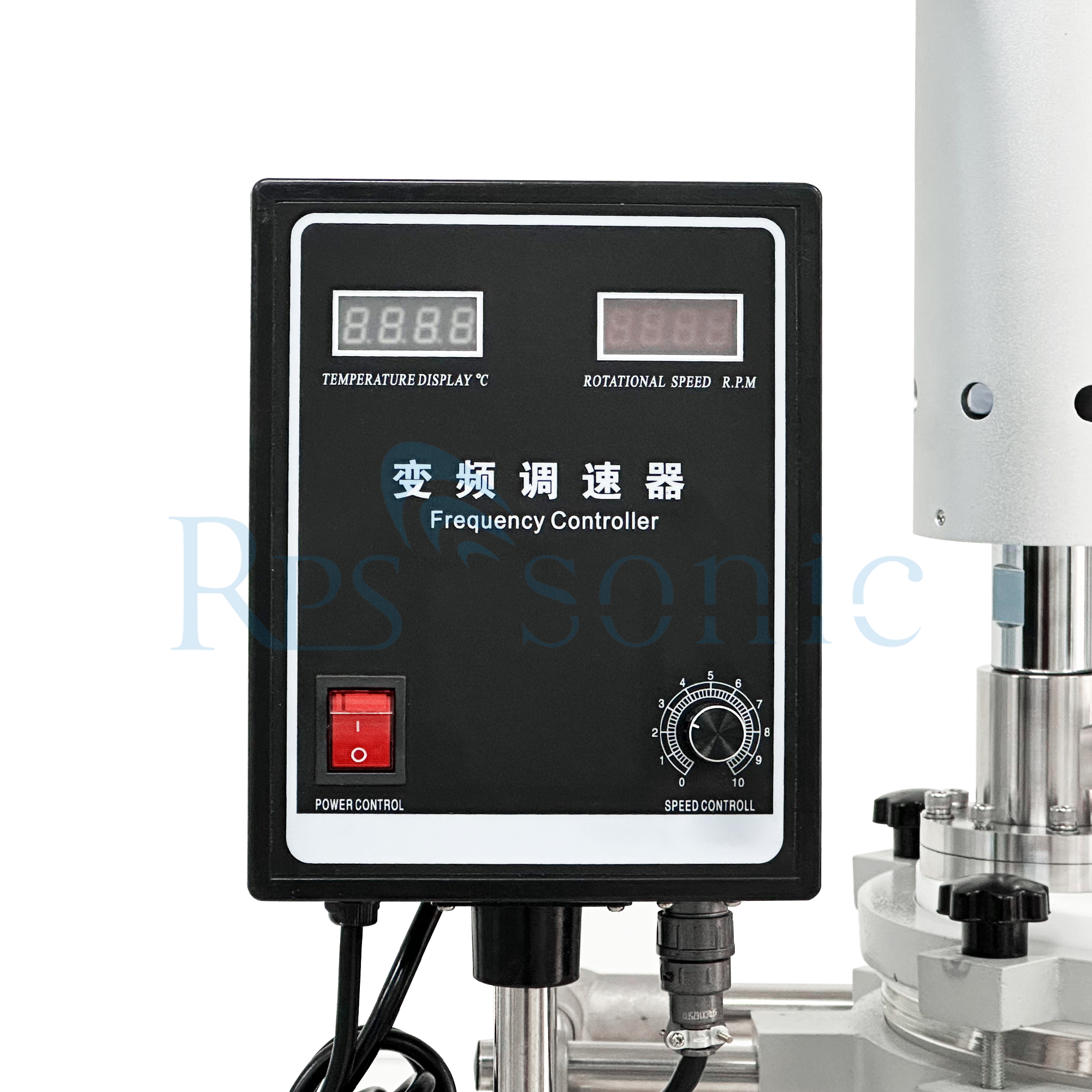Glass rector ultrasonic homogenizer for nano material dispersion Glass rector ultrasonic homogenizer for nano material dispersion