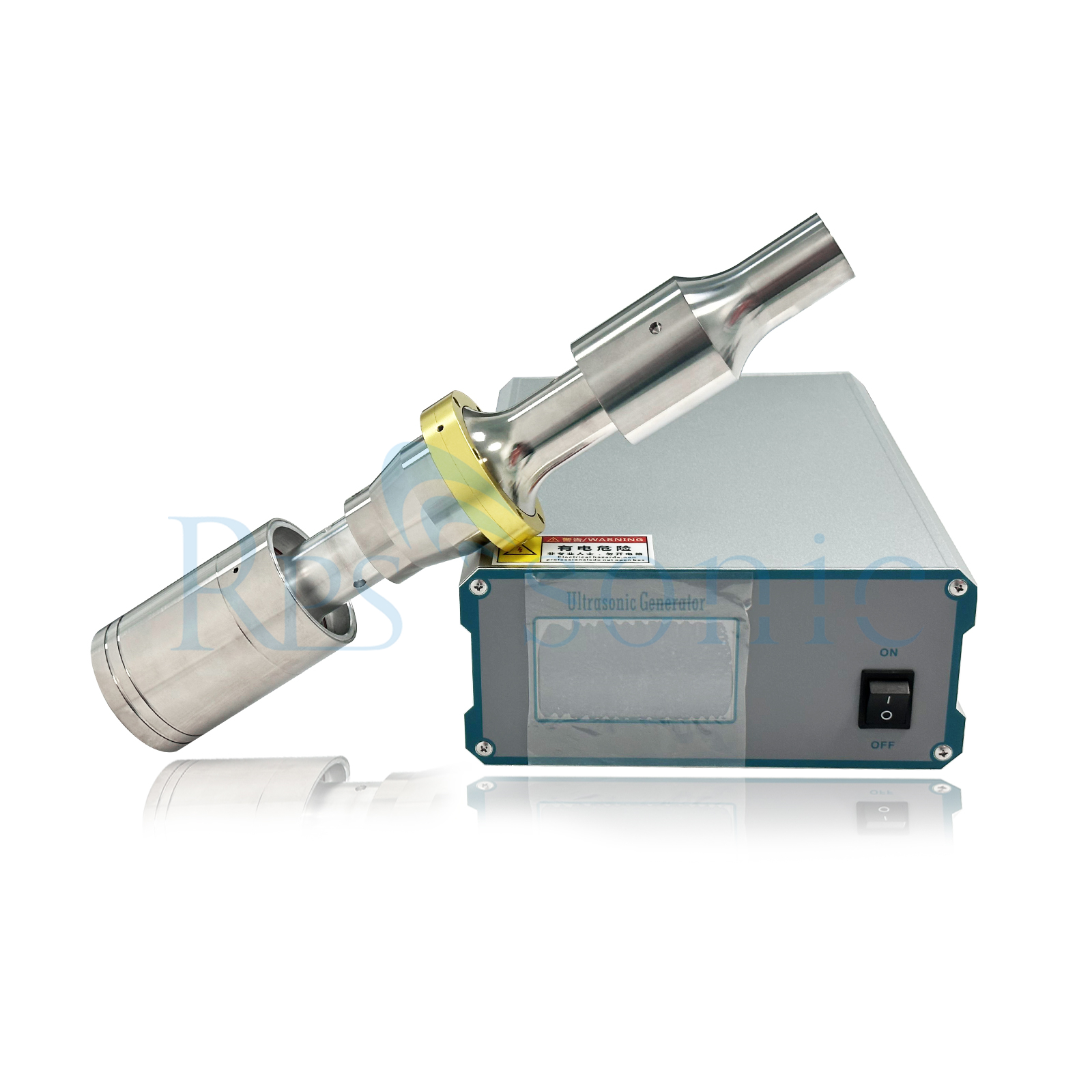 Ultrasonic welding system for Sealing of packaging bag lid Ultrasonic welding system for Sealing of packaging bag lid