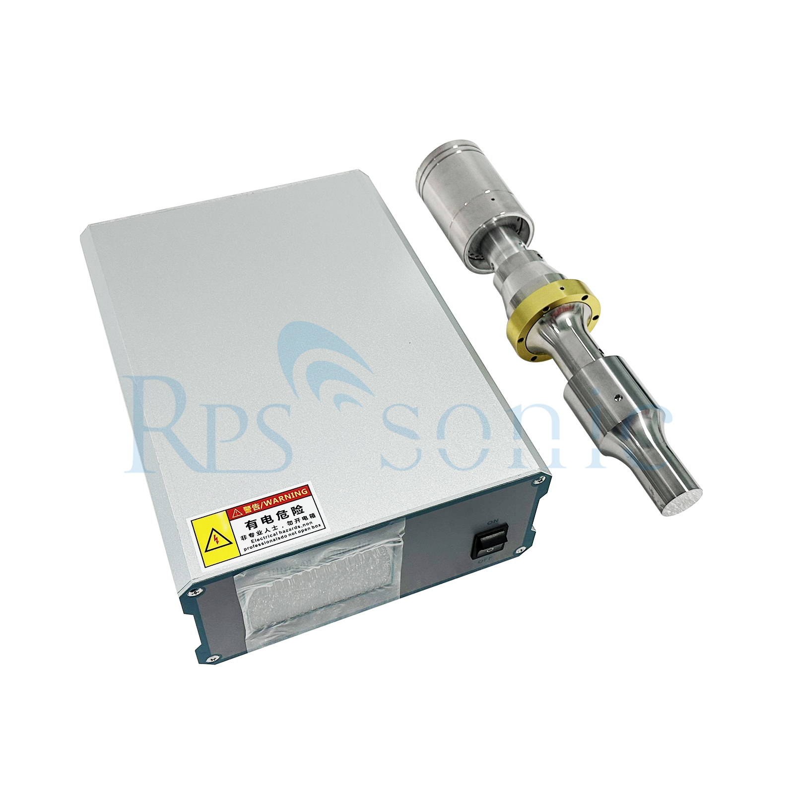 Ultrasonic welding system for Sealing of packaging bag lid Ultrasonic welding system for Sealing of packaging bag lid