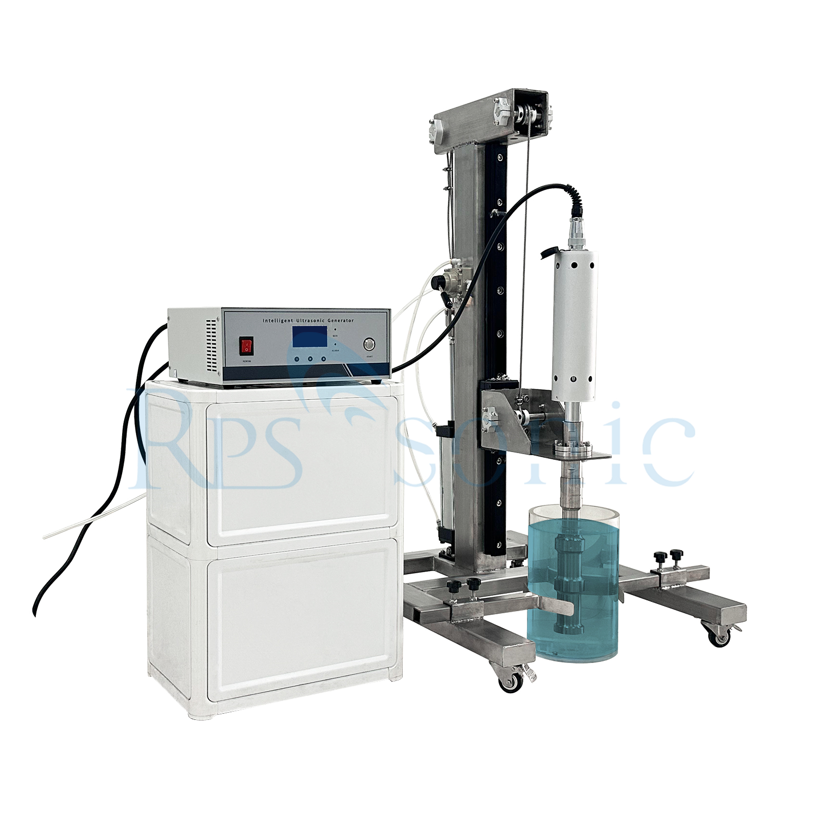 Industrial ultrasonic homogenizer for Ultrasonic essential oil extraction with Electric bracket