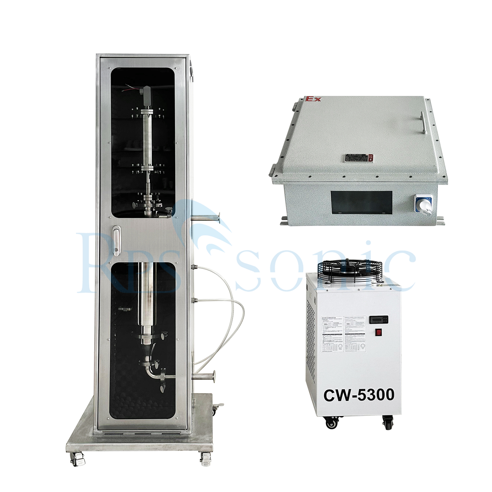 High efficiency soundproof dispersion emulsification explosion-proof ultrasonic homogenizer High efficiency soundproof dispersion emulsification explosion-proof ultrasonic homogenizer