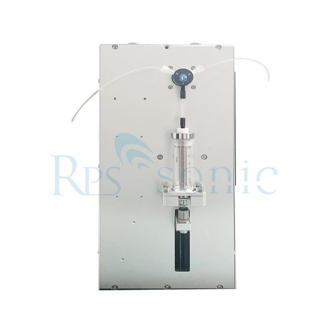 Injection pump for ultrasonic atomizing sprayer