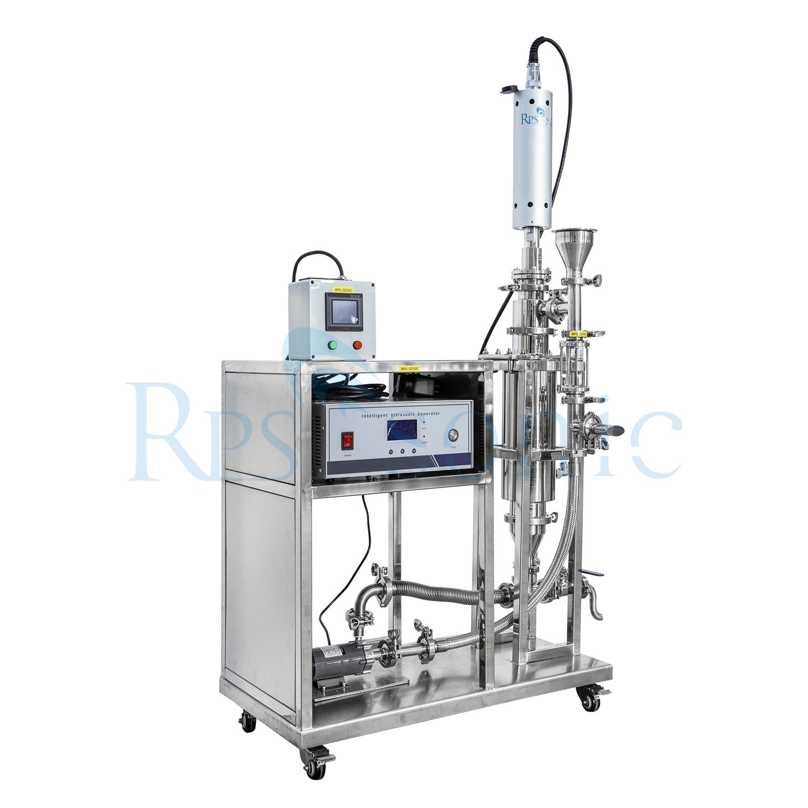 20Khz 3000w Ultrasonic sonicator extraction equipment for drug extraction with flow cell