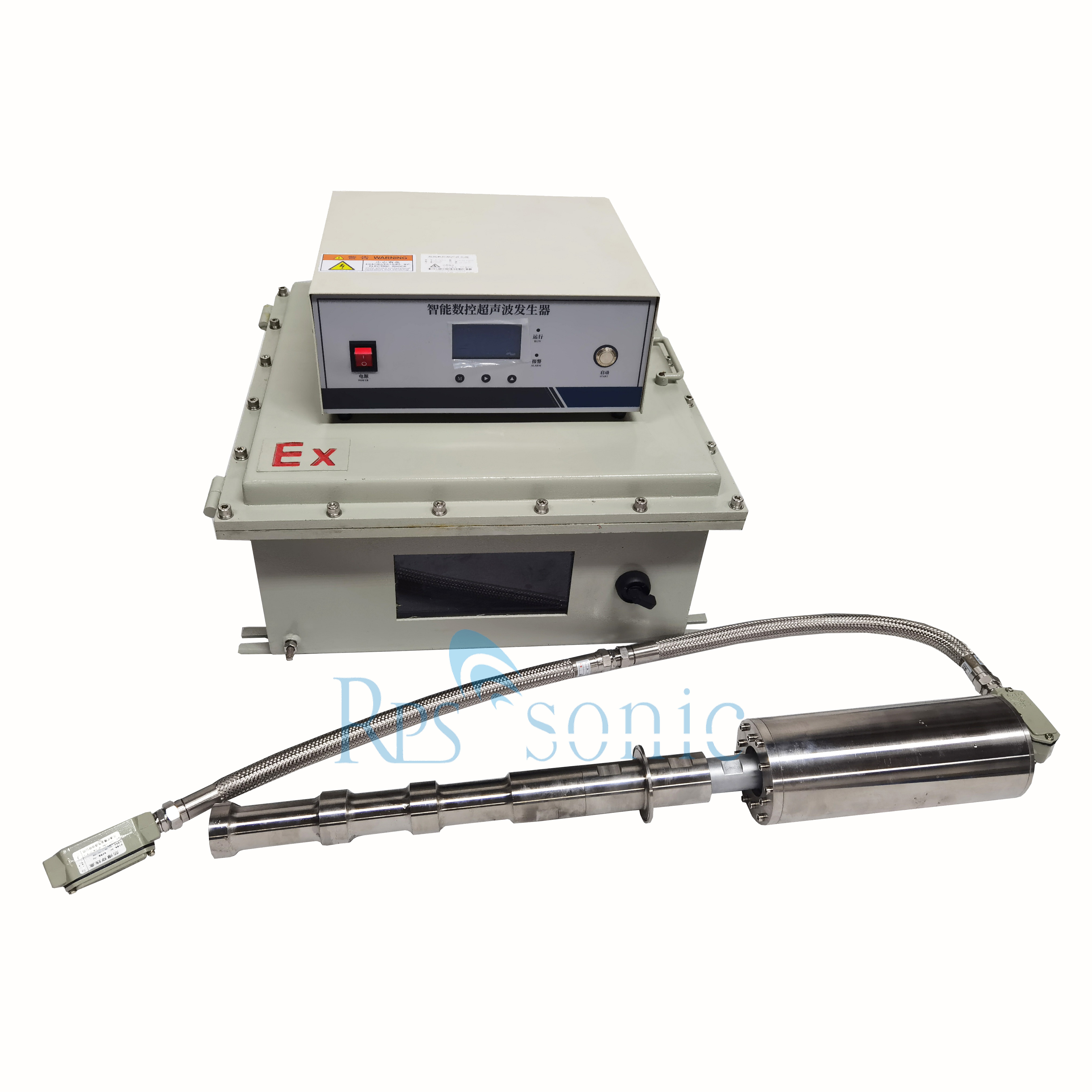20Khz 3000w explosion proof Ultrasonic Homogenizer For Ultrasonic dispersion and depolymerization 20Khz 3000w explosion proof Ultrasonic Homogenizer For Ultrasonic dispersion and depolymerization