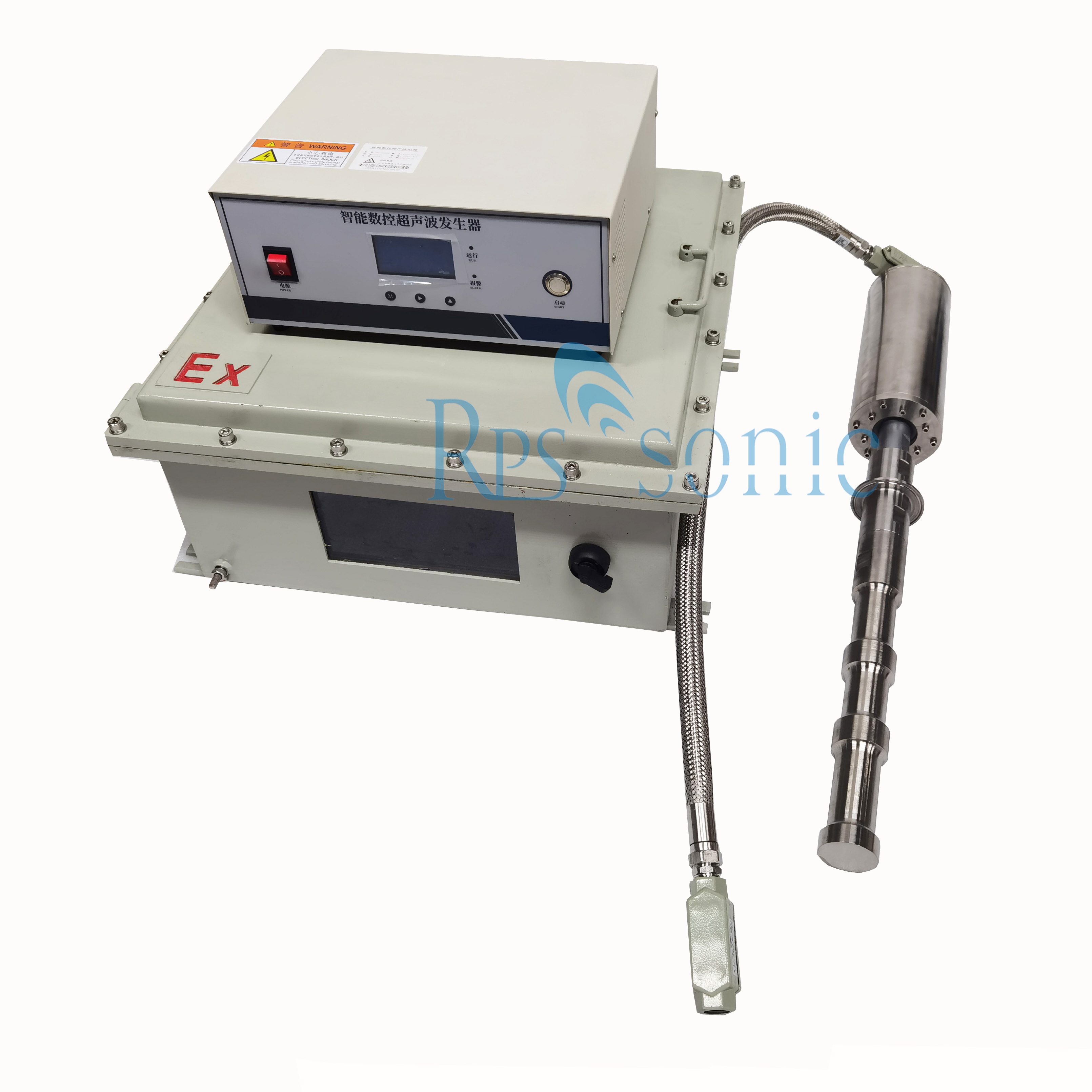 20Khz 3000w explosion proof Ultrasonic Homogenizer For Ultrasonic dispersion and depolymerization 20Khz 3000w explosion proof Ultrasonic Homogenizer For Ultrasonic dispersion and depolymerization
