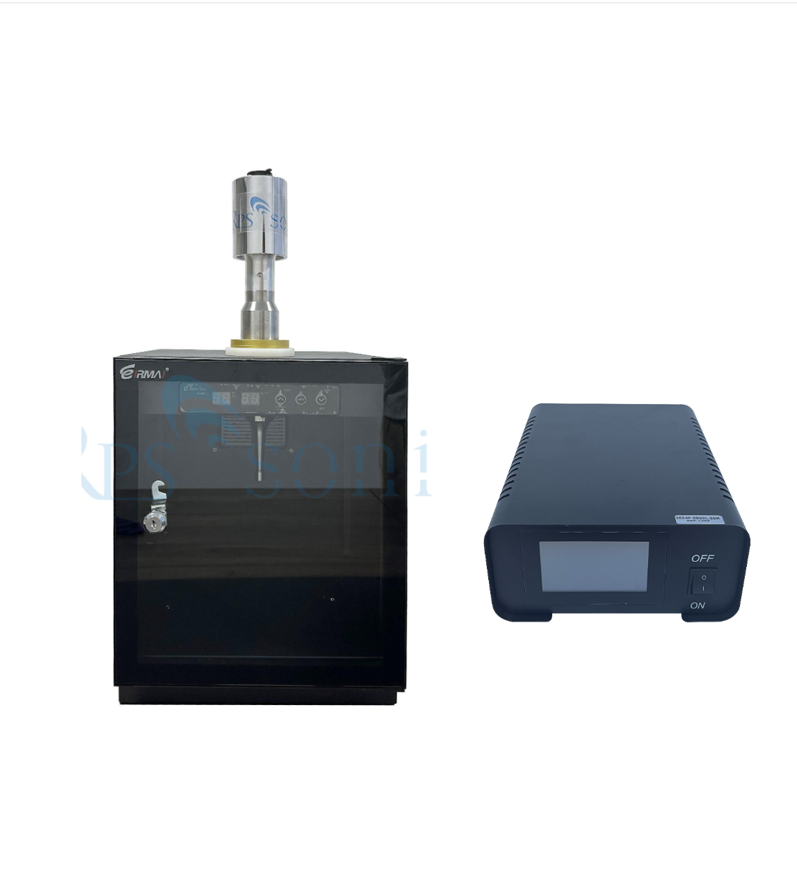 Laboratory sound proof Ultrasonic emulsification equipment for CBD oil extraction