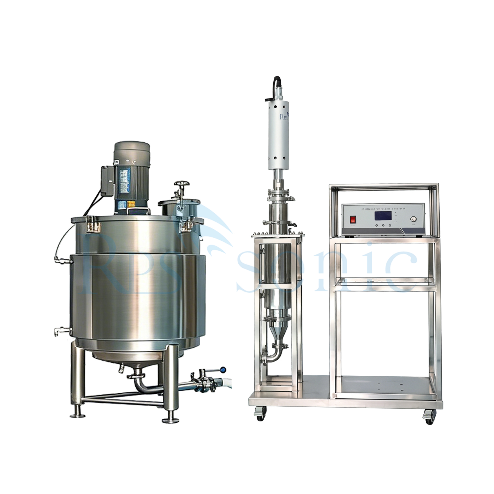 Ultrasonic homogenizing reactor: A new type of equipment for efficient homogenization and enhanced reaction.