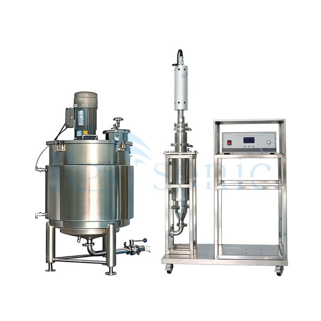Application of ultrasonic homogenizer in diesel fuel processing