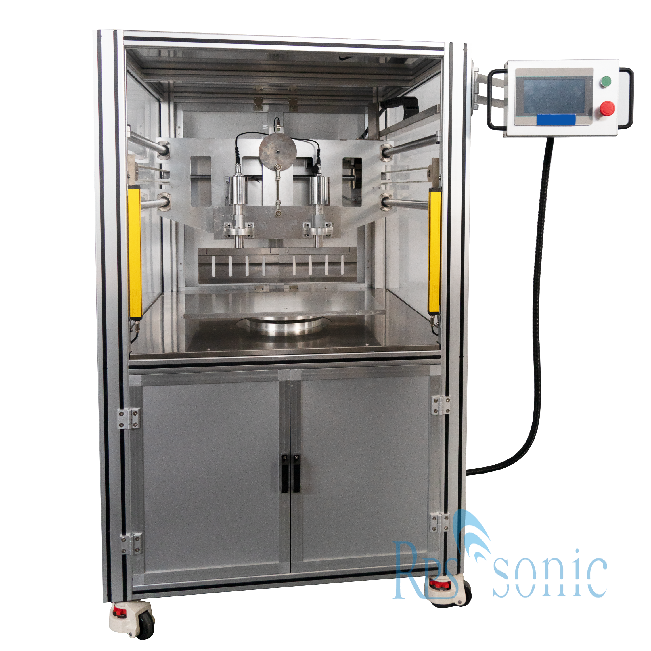 20Khz automatic ultrasonic cutting machine for cake bread candy cutting