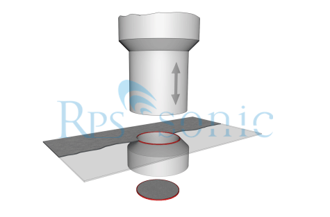 One Piece Ultrasonic Cutting Device Non Woven Ultrasonic Slitting Machine 0