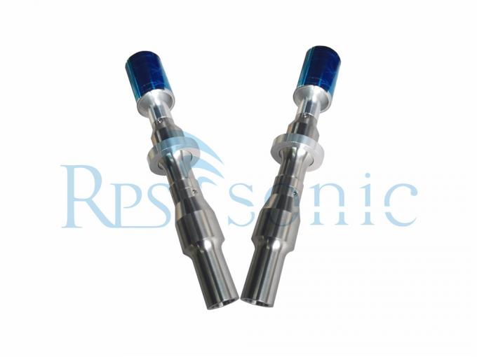 Round Horn Ultrasonic Transducer ProbeLid Of Carton Box Welding 1