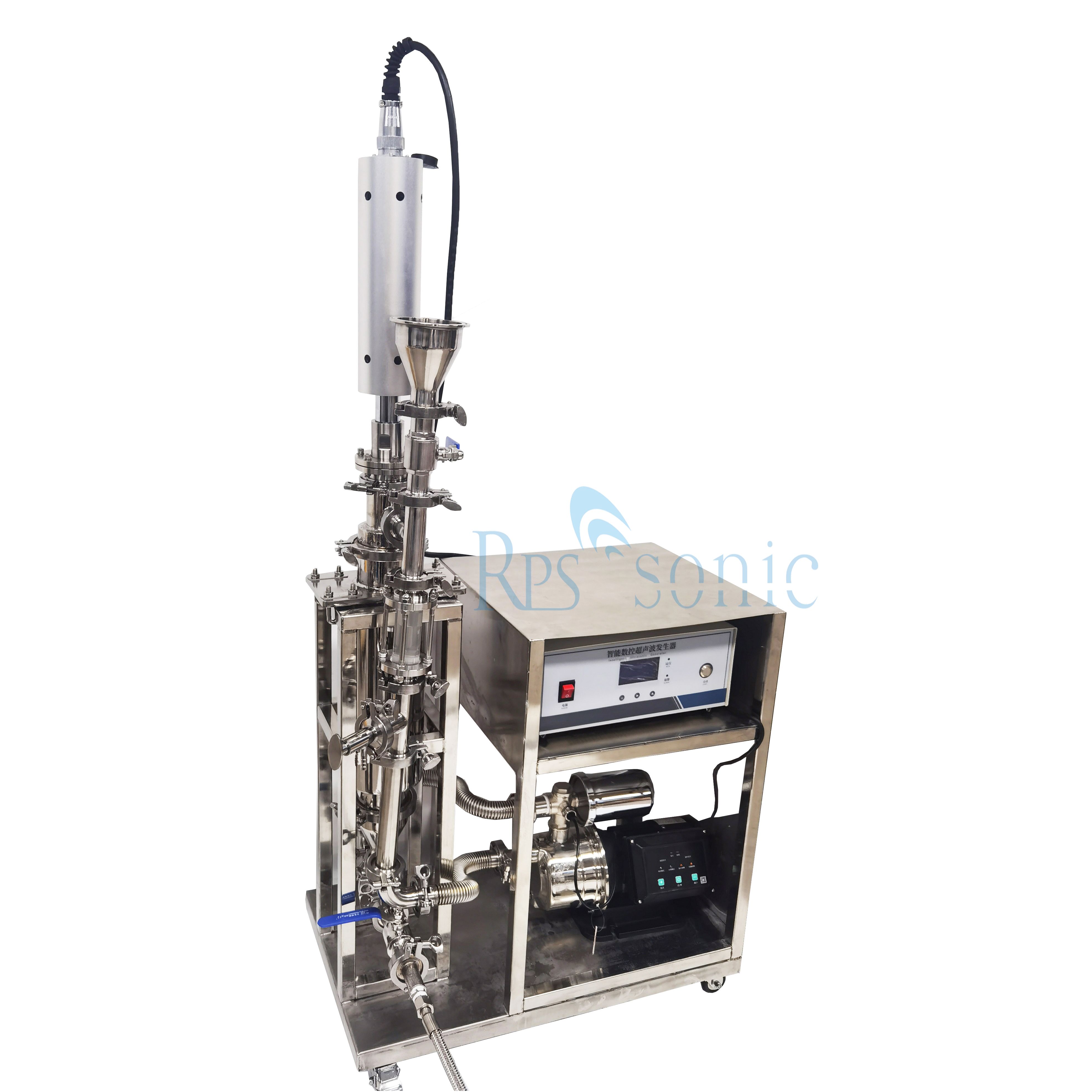 20Khz digital Ultrasonic extraction equipment with flow cell for Botanical Extracts 20Khz digital Ultrasonic extraction equipment with flow cell for Botanical Extracts