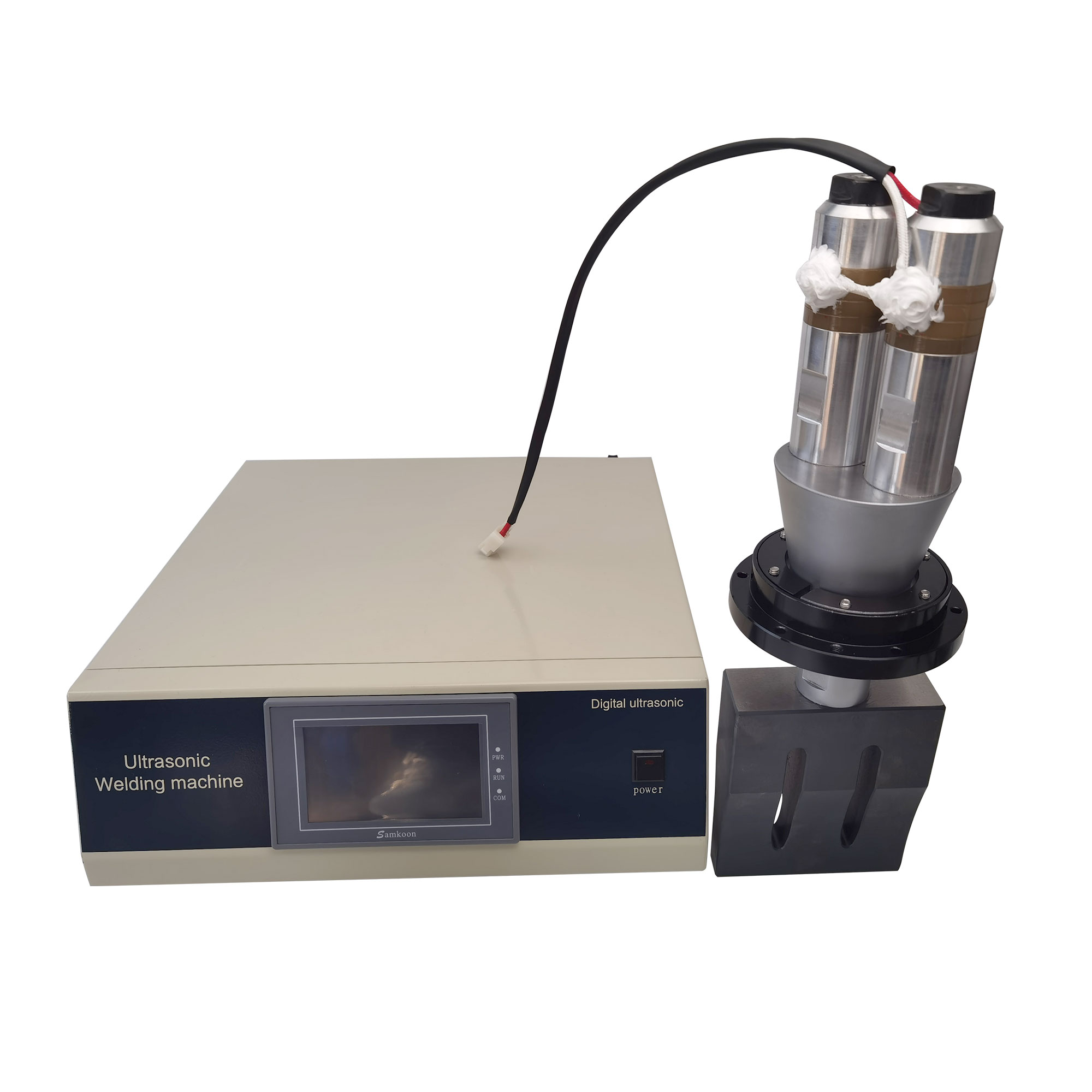 20Khz Double vibrator ultrasonic welding system with digital ultrasonic generator 20Khz Double vibrator ultrasonic welding system with digital ultrasonic generator