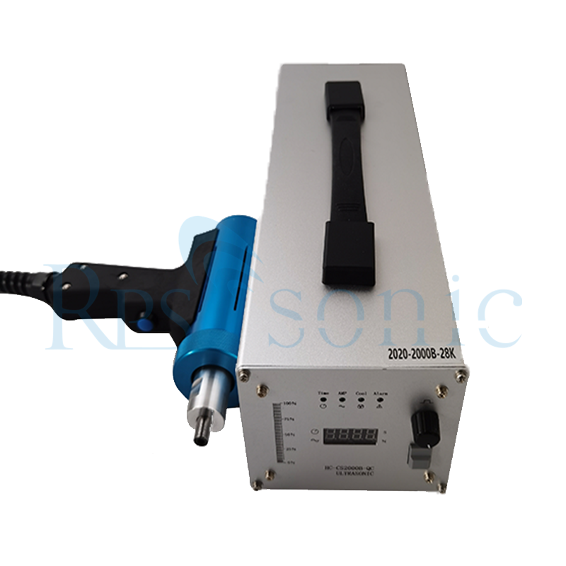 35Khz Handheld type Ultrasonic spot welding machine for auto parts welding with digital generator