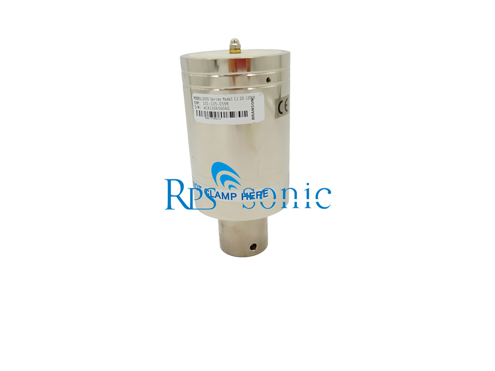 Branson Alternative 20kHz Ultrasonic Welding Transducer 3300w For Plastic Welding Branson Alternative 20kHz Ultrasonic Welding Transducer 3300w For Plastic Welding