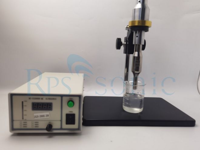 What is ultrasonic splicing?