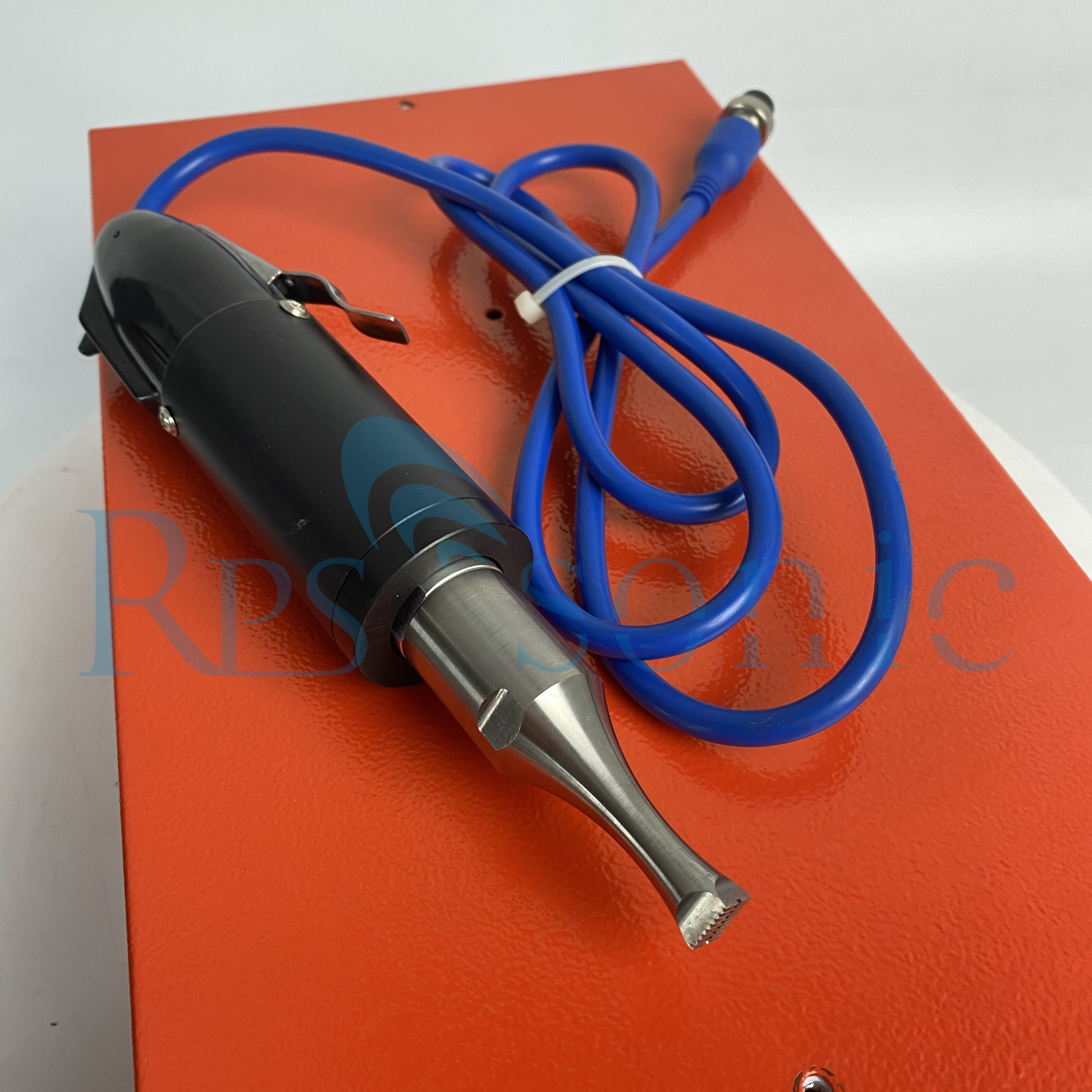 Professional China Plastic Spot Welder - 35Khz Ultrasonic spot welding machine for earloop welding with analog generator – Powersonic detail pictures