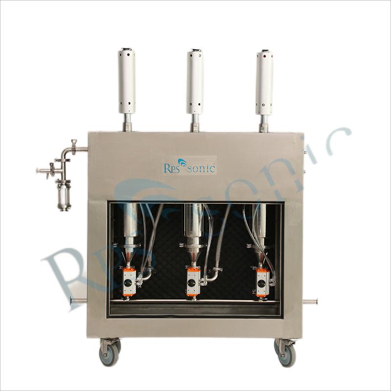 Industrial 20kHz Ultrasonic homogenizer ultrasonic Series circulating liquid processor