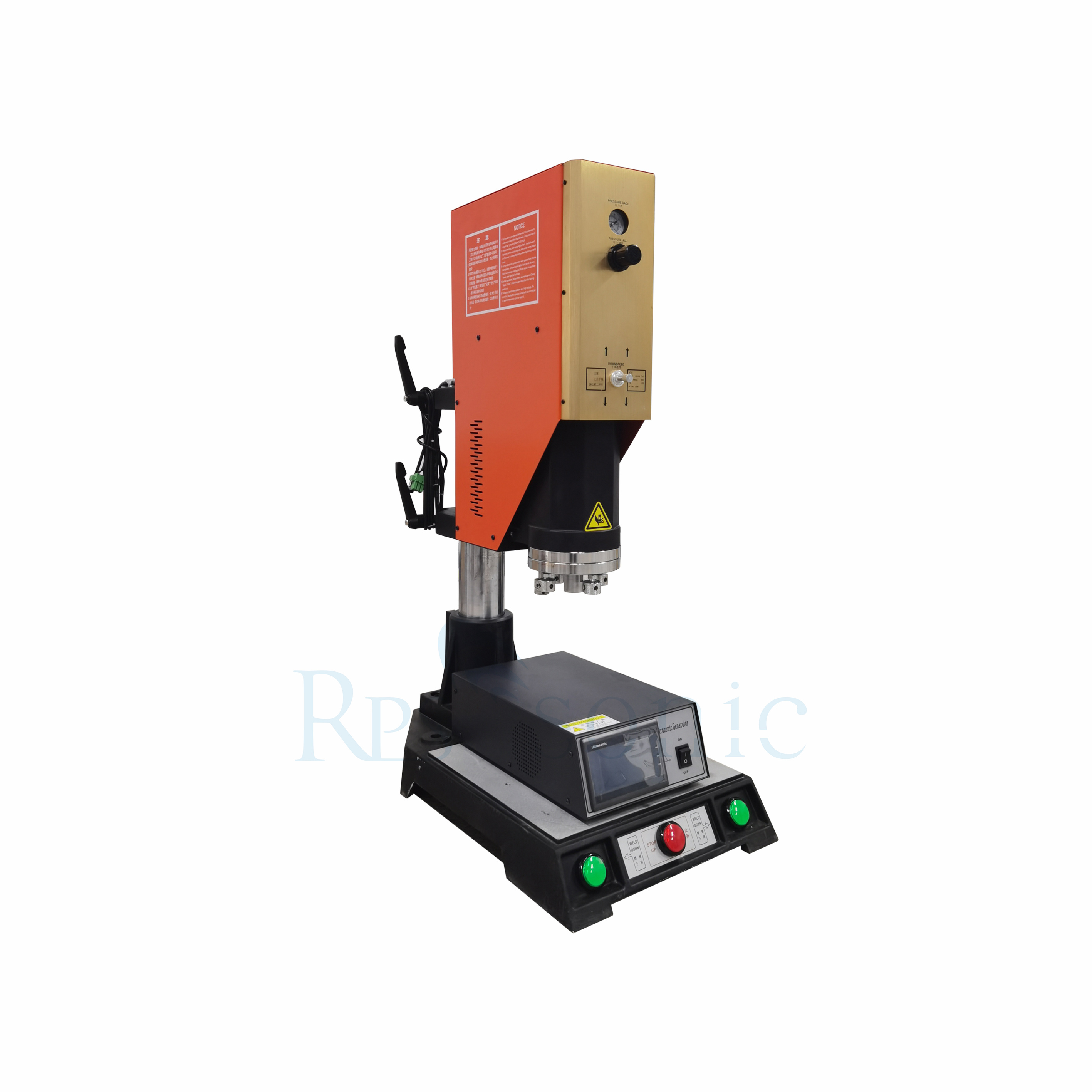 Factory directly Sealing Machine In Delhi - 15Khz 2600W Ulreasonic plastic welding machine for PP/PE/HDPE welding – Powersonic detail pictures