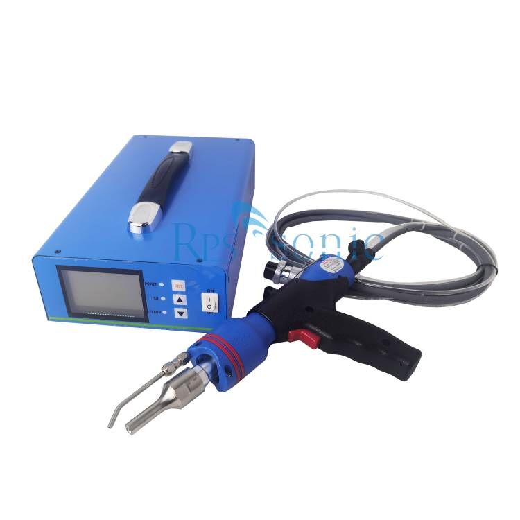 28Khz 1200w Ultrasonic spot welder with digital generator for nonwoven welding