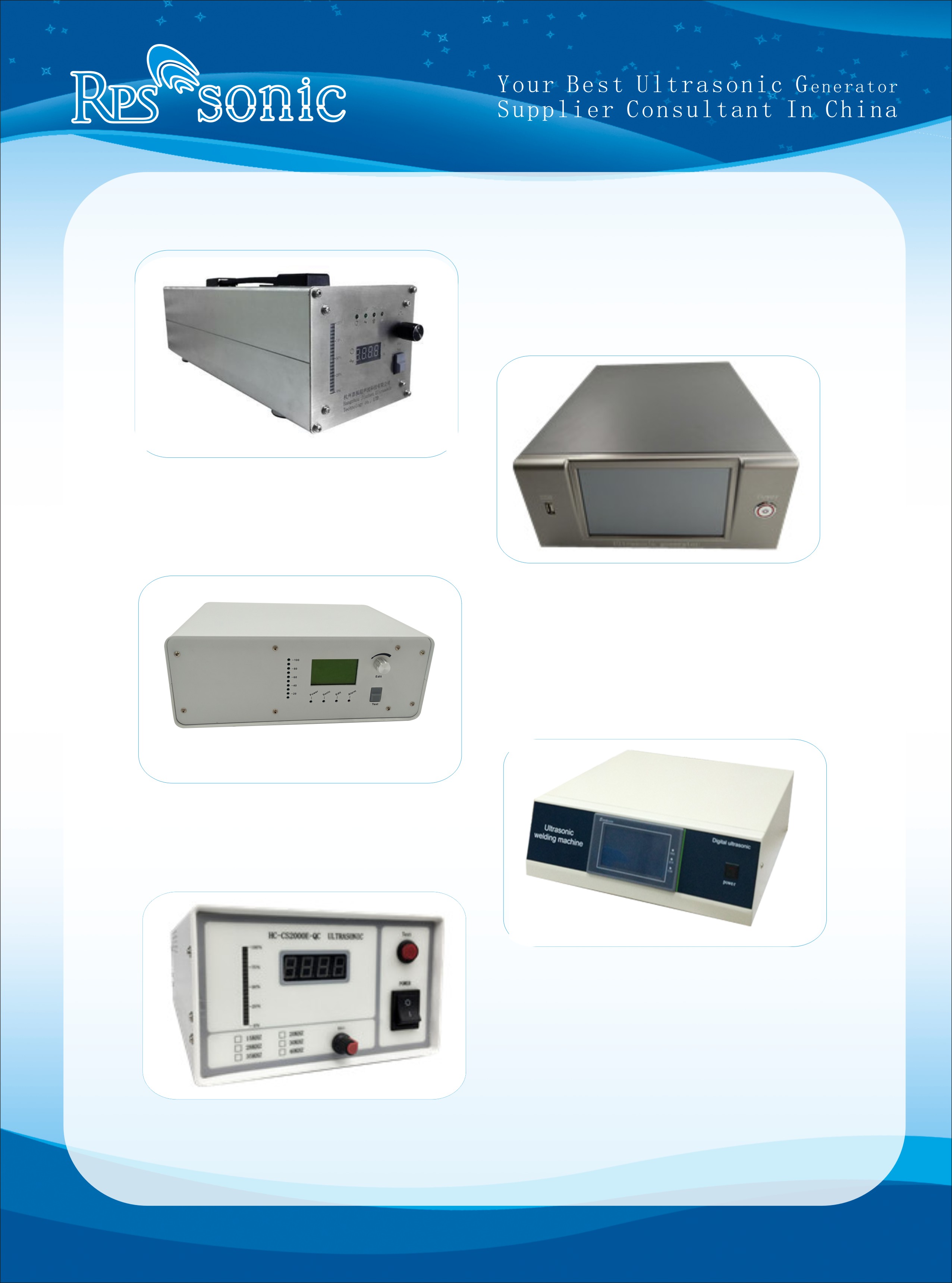 20Khz Touch Screen Digital Ultrasonic Generator For Welding Sonochemistry 20Khz Touch Screen Digital Ultrasonic Generator For Welding Sonochemistry