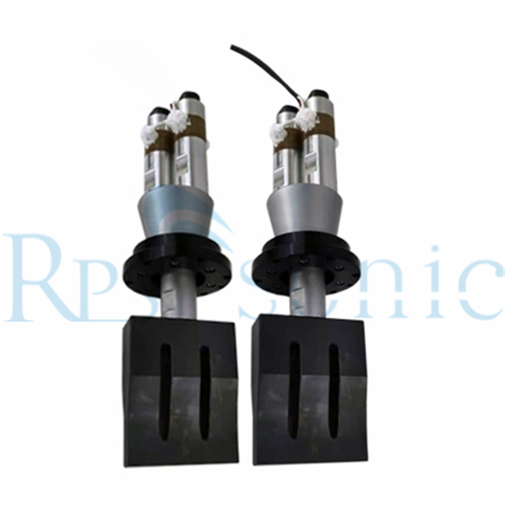 20khz 3200w High Power Ultrasonic vibrator with double-transducer for plastic welding