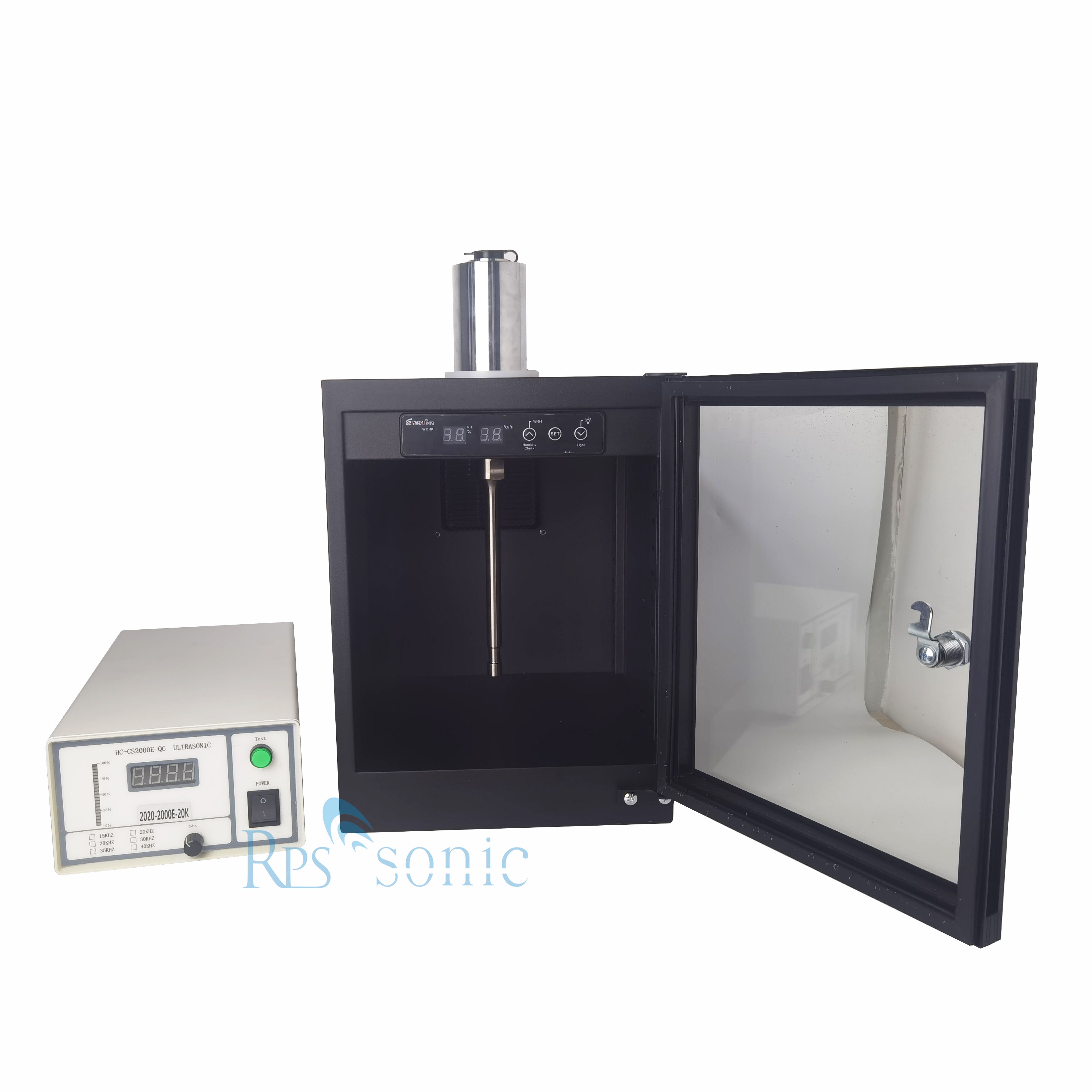20Khz 1000w ultrasonicator ultrasonic emulsification equipment with Sound-proof enclosure