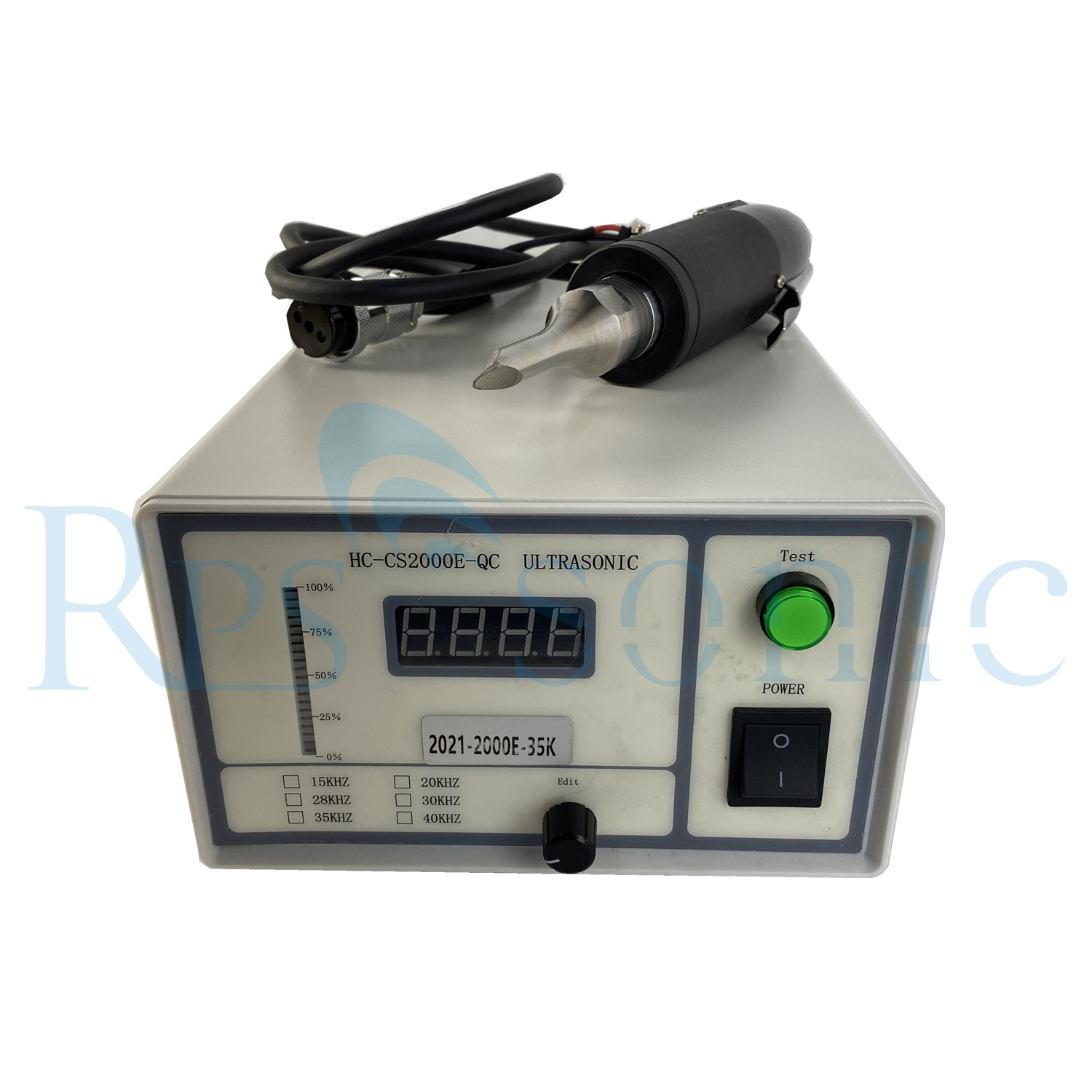 35Khz Ultrasonic cutting and sealing machine for nonwoven cutting