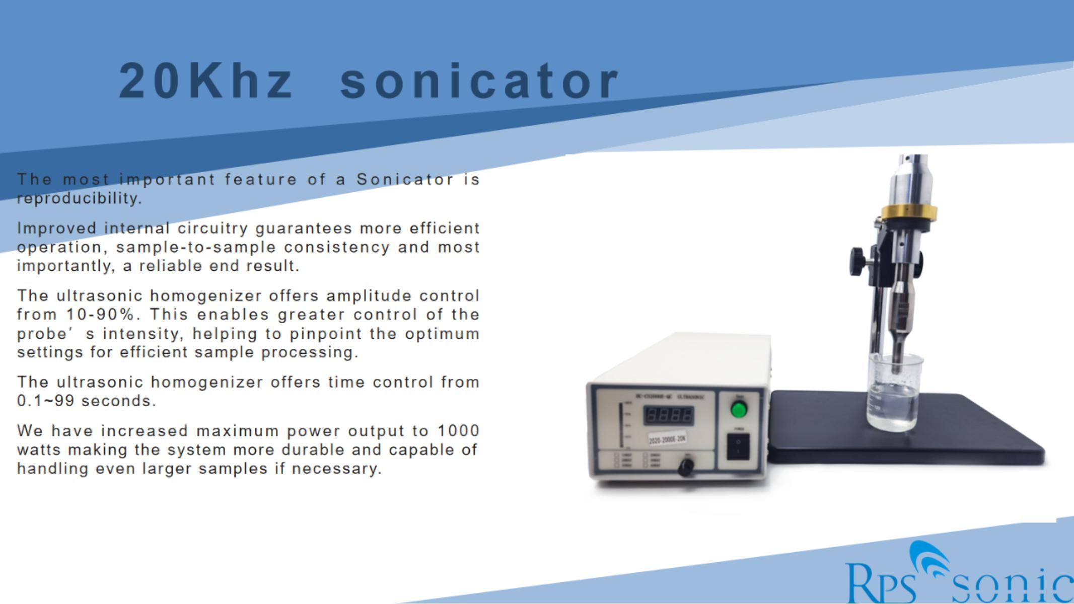 Laboratory Ultrasonic Sonochemistry_01